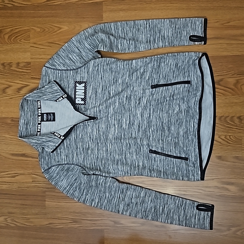 Victoria's Secret PINK Half-Zip Athletic Jacket/ S